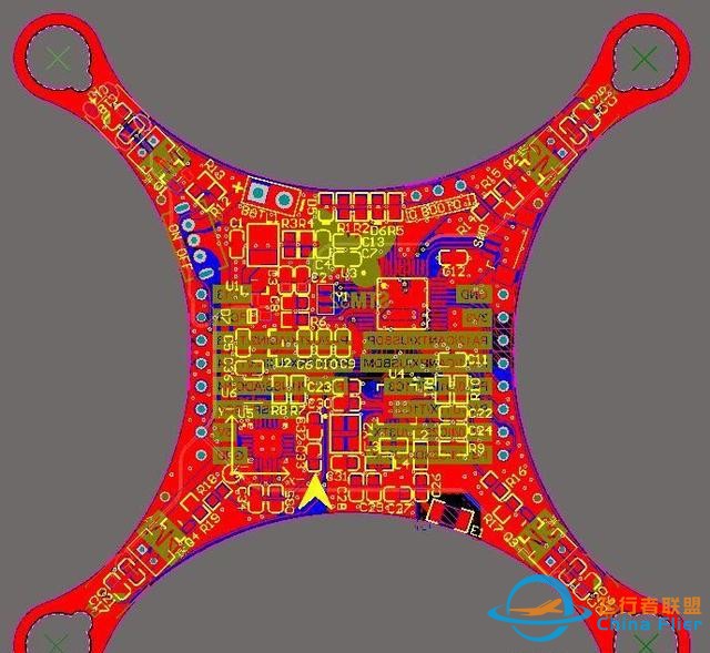 有手就行，你也可以自己做无人机STM32F103四轴飞行机（开源）-4.jpg