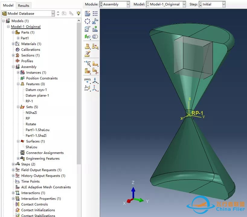 怎么用ABAQUS DEM制作沙漏模型-4.jpg