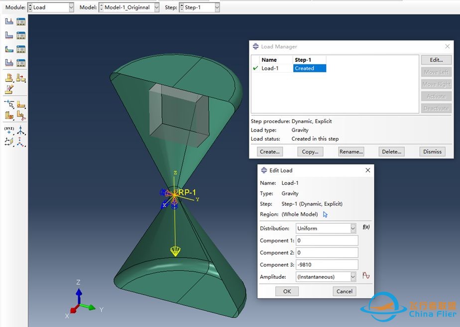 怎么用ABAQUS DEM制作沙漏模型-11.jpg