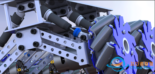 DIY Ardupilot全地形六轮麦克纳姆轮车3D模型图纸 Solidworks设计-8.jpg