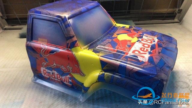 遥控车壳制作 CROSSRC SR4 RedBull Racing-7.jpg