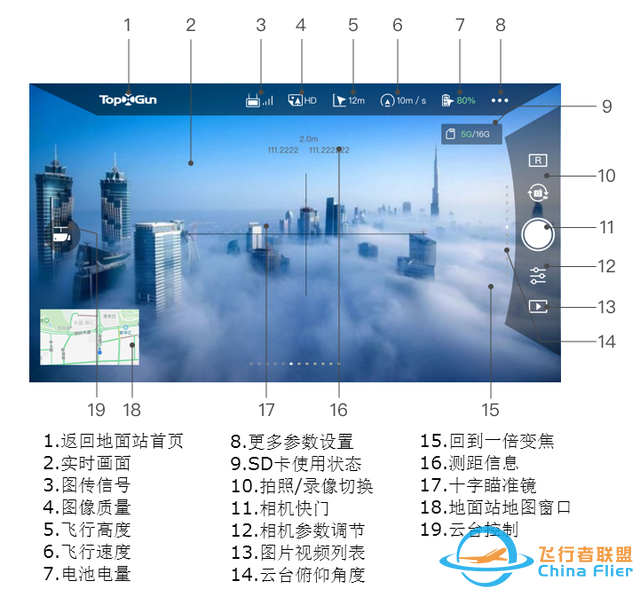 用手机航拍，拓攻地面站新版实现吊舱实时控制-1.jpg