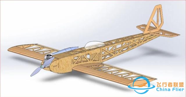 THUNDERBROL RC Plane遥控航模结构3D图纸 Solidworks设计 附dxf-2.jpg