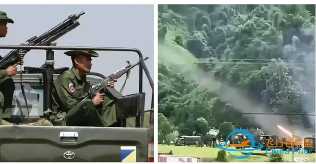 果敢军无人机轰炸缅北四大家族，战力飙升背后：森林捡获大批武器-6.jpg