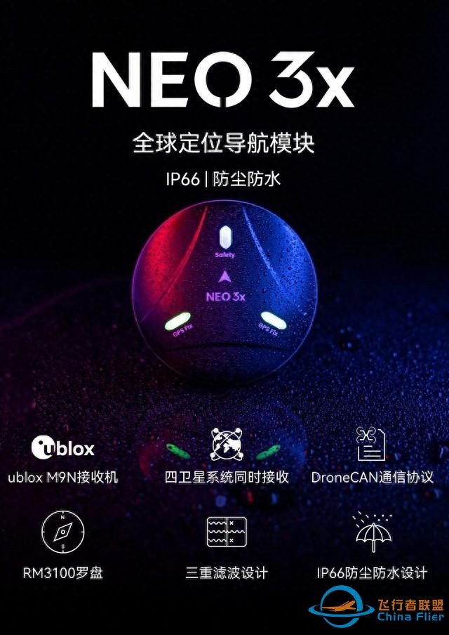 新品上市｜Neo 3x——防尘防水，强悍性能 CUAV雷迅创新科技-1.jpg