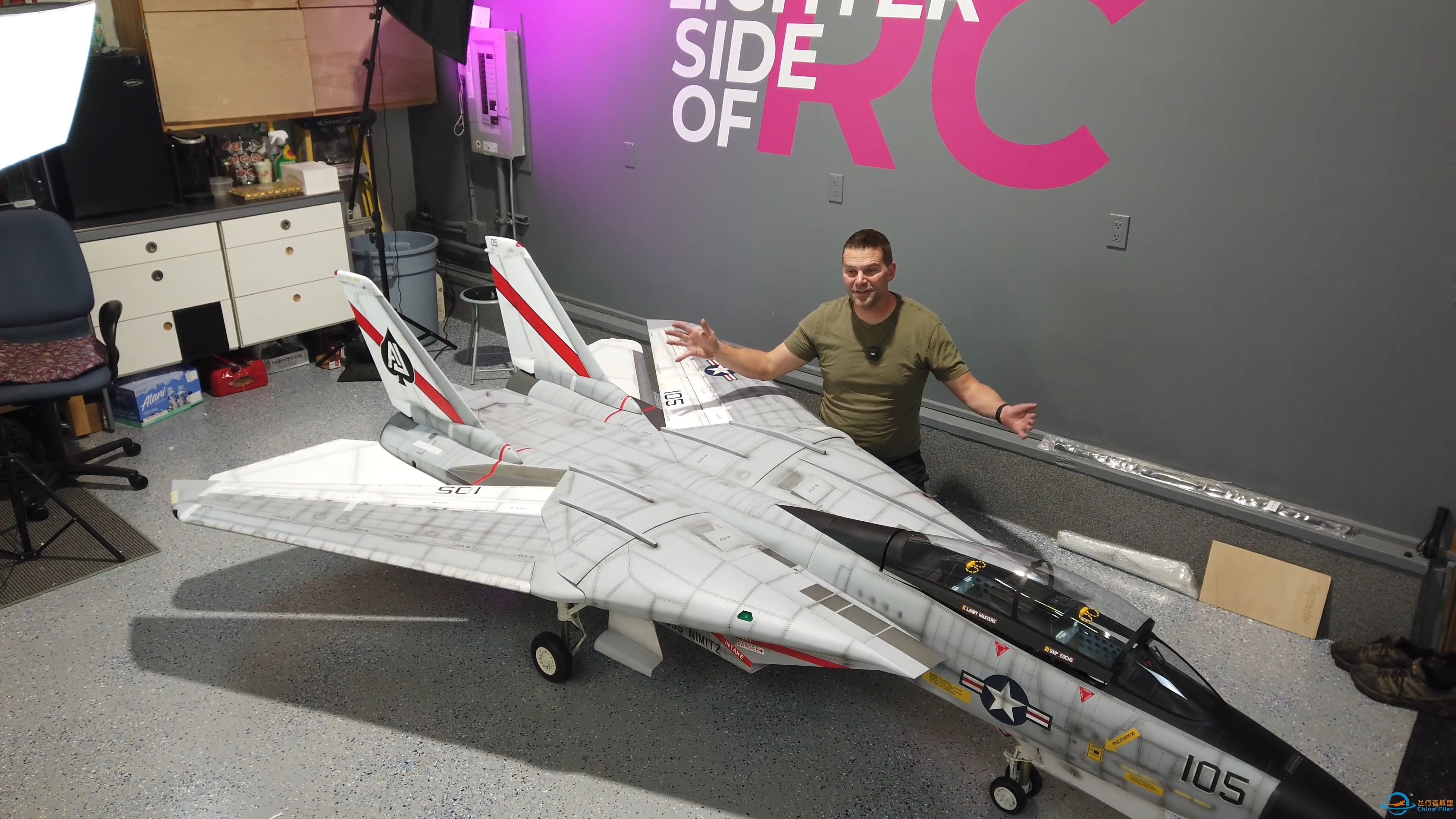 Skymaster&quot;Top Gun&quot;F-14&quot;雄猫&quot;重型舰载战斗机航模开箱及组装-1.jpg