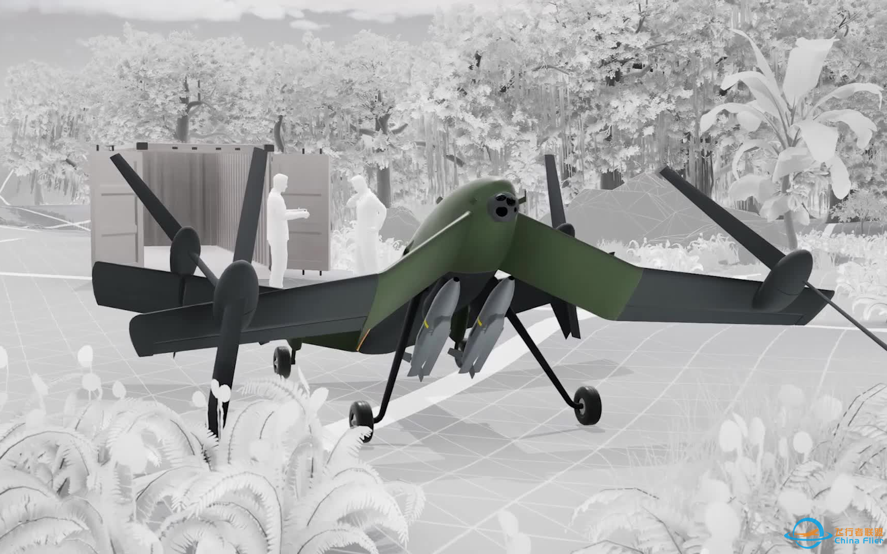BAE 推出混合动力 eVTOL 无人机打击系统 STRIX，采用类尾座式布局，可搭载 160 公斤的有效载荷飞行 800 公里。-1.png