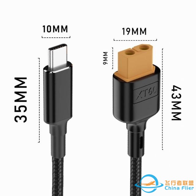 USB-C生态应用，USB-C转XT60诱骗线让航模充电器支持PD供电-2.jpg