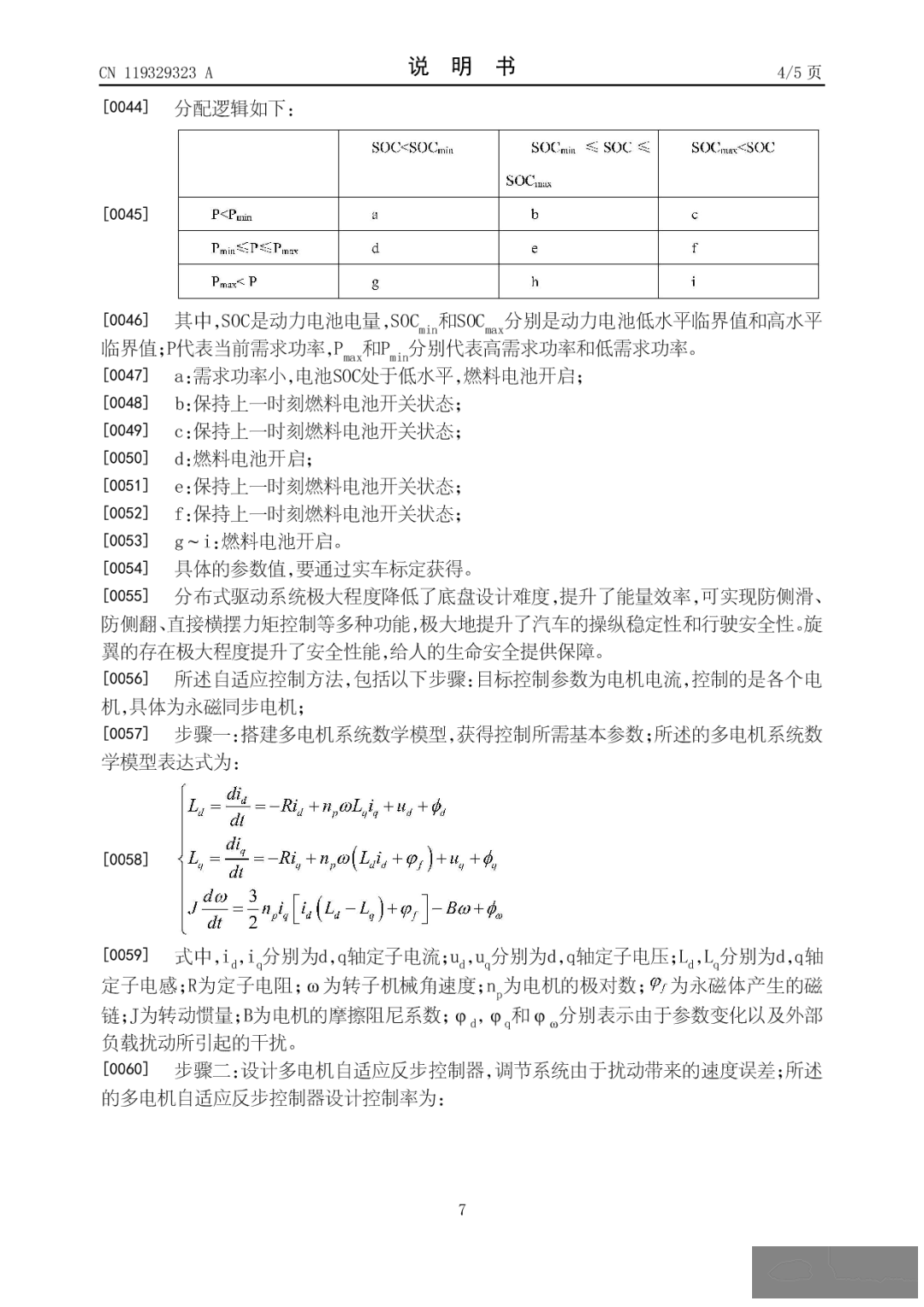 飞行汽车续航不足,南京航空航天大学申请一项名为“一种电电混动的飞行汽车动力系统及自适应控制方法”的专利w11.jpg