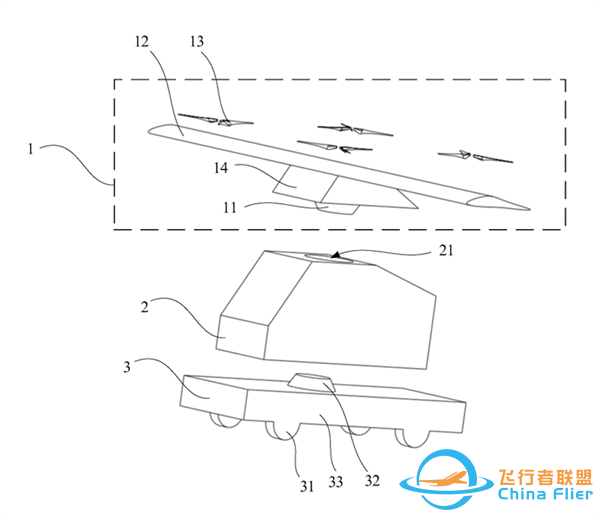 三大模块可拆卸,奇瑞分体式飞行汽车专利曝光w3.jpg